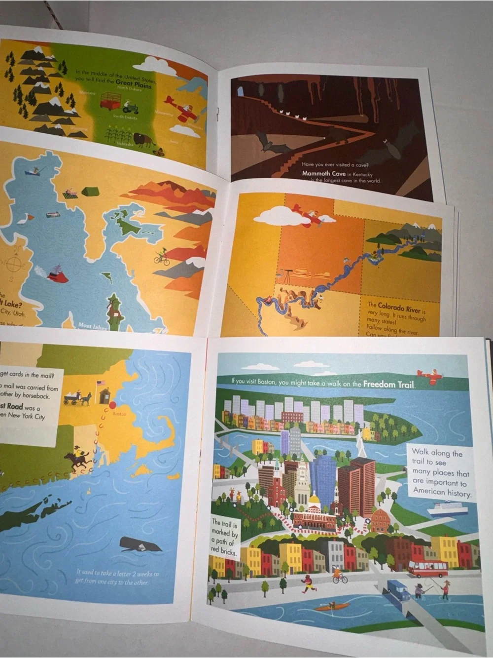Map It! Jr. Geography, Roads and Trails, landforms- 4 books